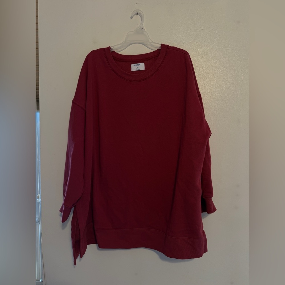 Deep Red Pullover